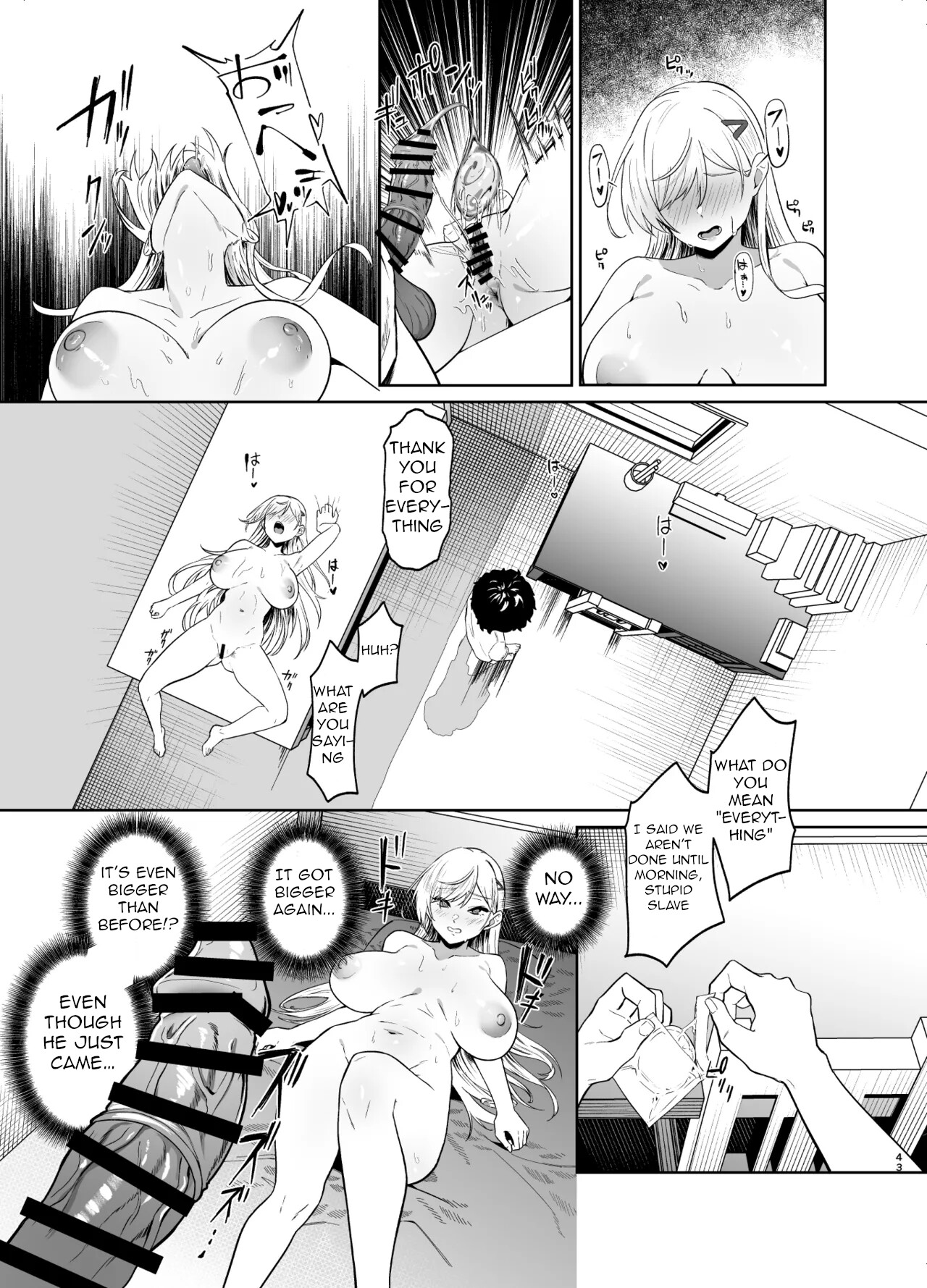 Hentai Manga Comic-A Story of How a Gyaru Became My Sex Slave-Read-40